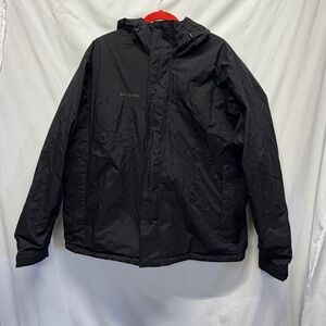 Columbia Men's Black Fleece Lined Jacket XL